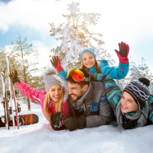 Winter Familienurlaub