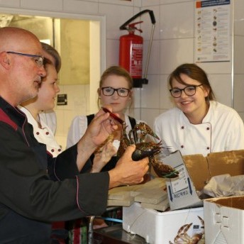 Krustentier-Schulung