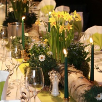 Gedeckter Tisch