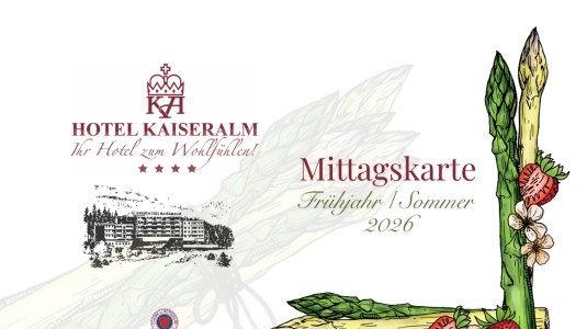 Titelbild Mittagskarte mit Spargel