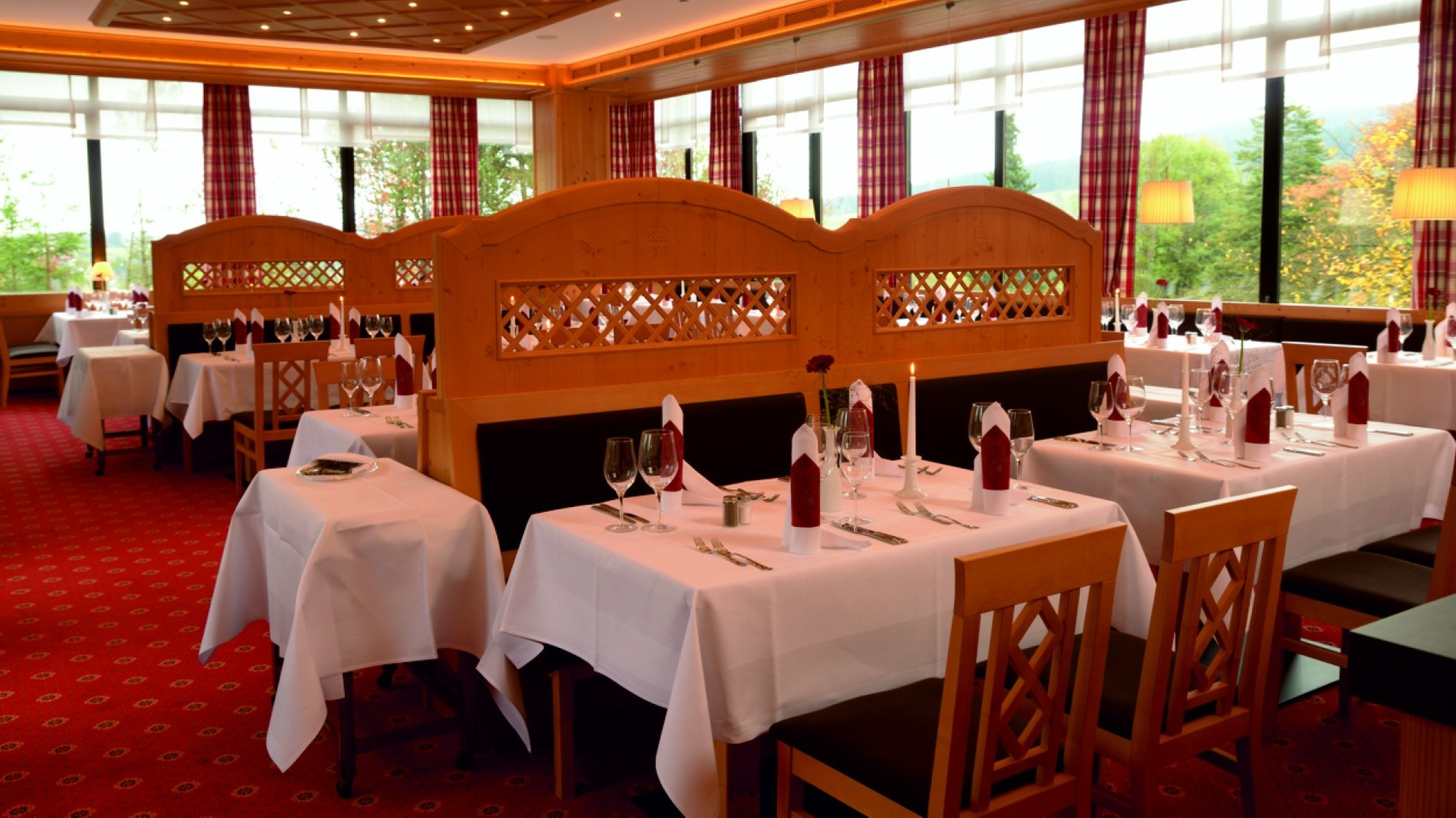 Restaurant "Frankenkrone" im Hotel Kaiseralm