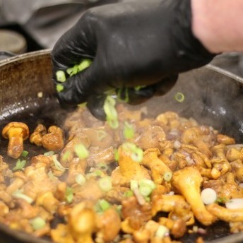 Pfifferlings-Bruschetta