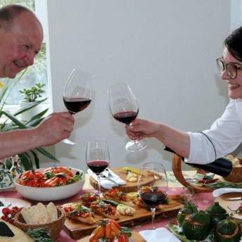 So schmeckt der Sommer - Vater und Tochter