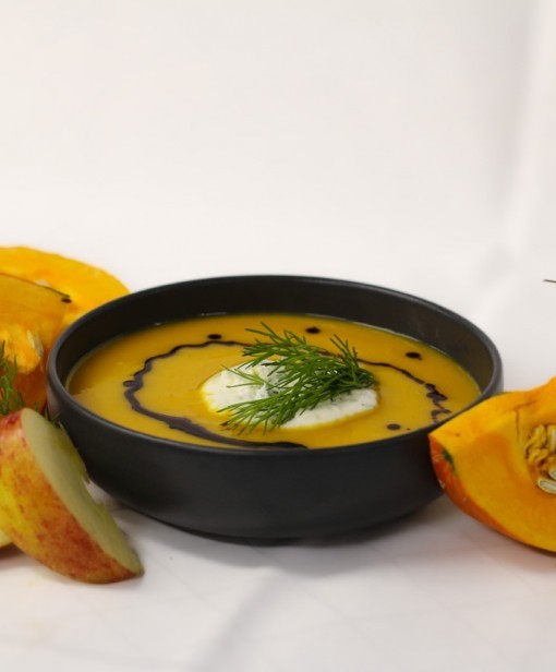 Kürbiscremesuppe