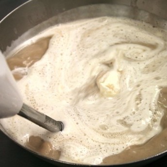 Maronensuppe - Suppe pürieren