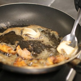 gebratene Steinpilze