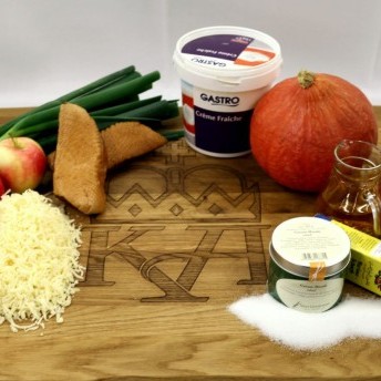 Flammkuchen mit geräucherter Entenbrust - Warenkorb