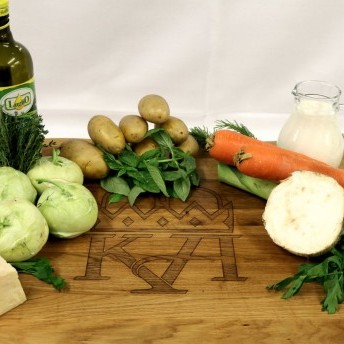 Gefüllte Kohlrabi - Warenkorb