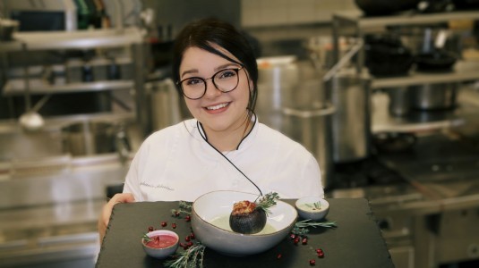 Gefüllte Zwiebeln - Stephanie Schreiner in ihrem Element