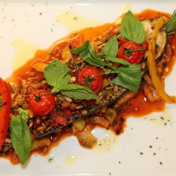 Zucchinischiffchen - Guten Appetit!