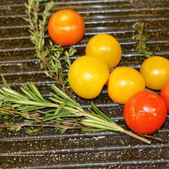 Stangenspargel mit gebeiztem Lachs - Garnitur
