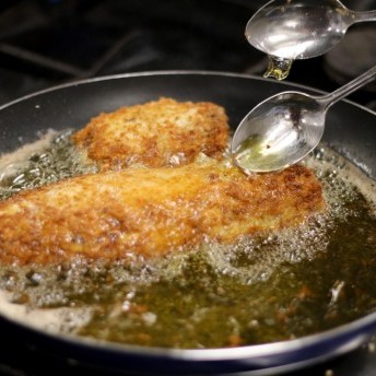 Kalbsfilet im Knuspermantel