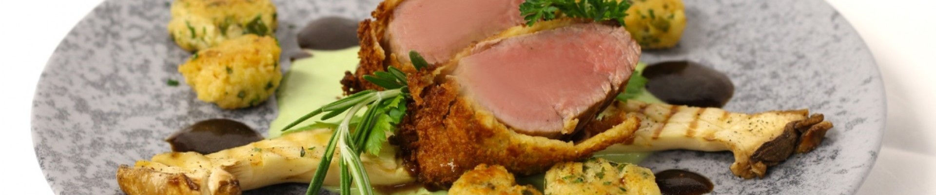 Kalbsfilet im Knuspermantel