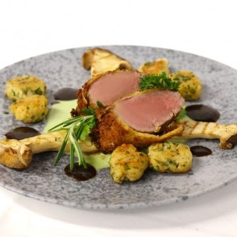 Kalbsfilet im Knuspermantel