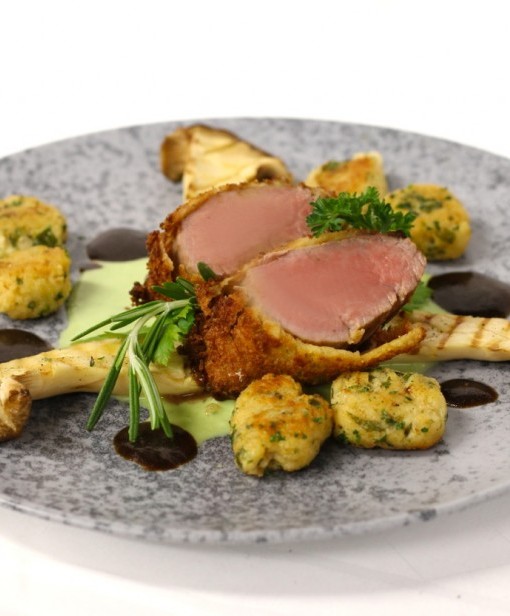 Kalbsfilet im Knuspermantel