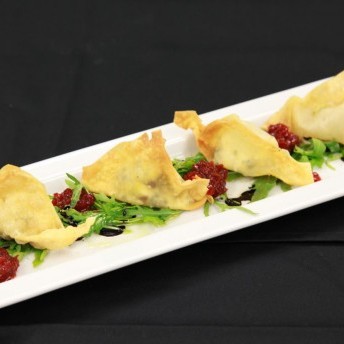 Schafskäse-Wan-Tan - Guten Appetit!