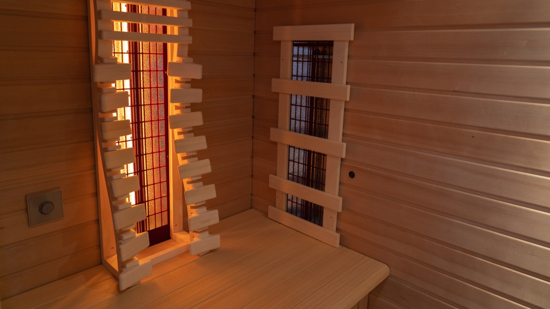 Genießen Sie die angenehme Hitze unserer Wärmekabine