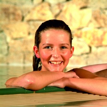 Relaxen im Schwimmbad