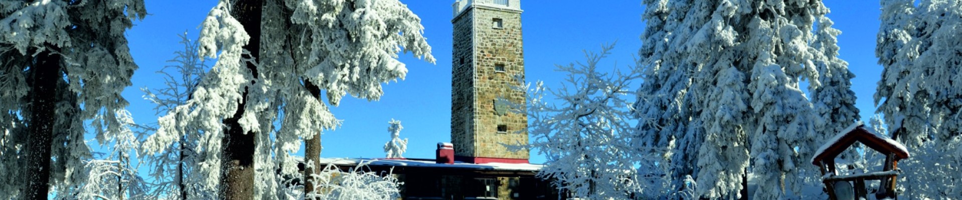 Asenturm im Winter