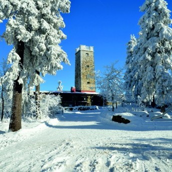 Asenturm im Winter